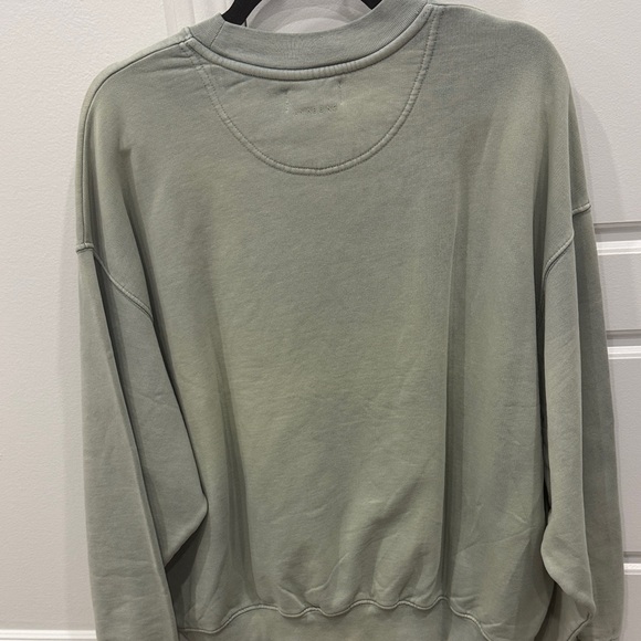 NWT Anine Bing Sage Green New York Crewneck - Picture 4 of 6